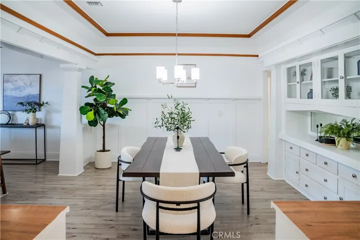 front unit dining area