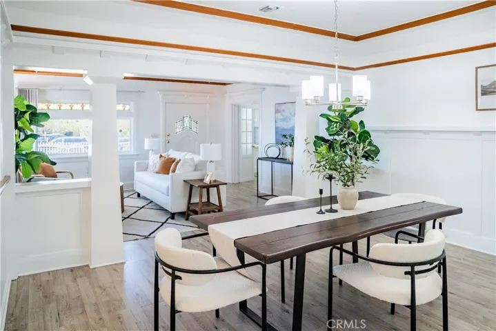 front unit dining area