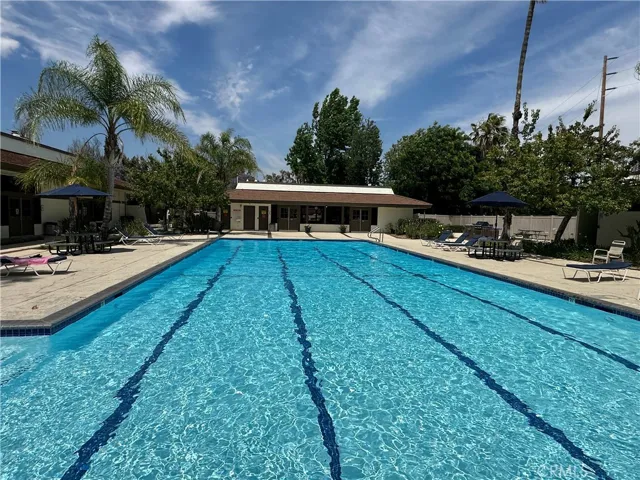 Large pool, 1 of 4 pools