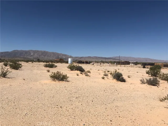 View is looking south west from the southern boundary line.