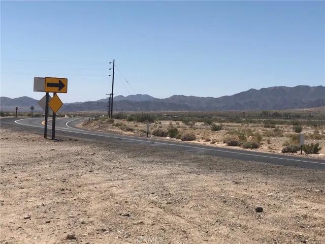 29 Palms is the paved road. We are about 1/2 mile north.
