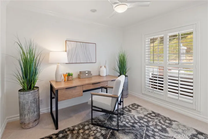 Downstairs office
