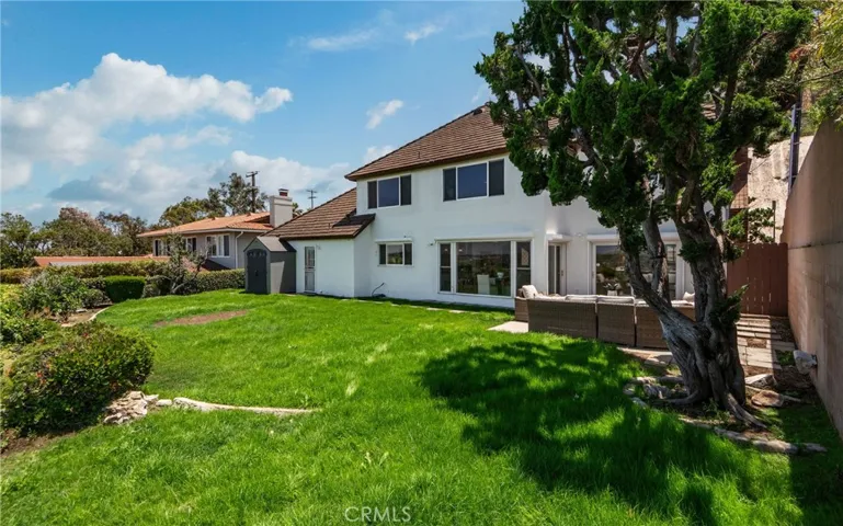 huge grassy yard
