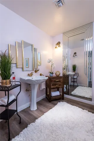 Guest Powder room with toilet