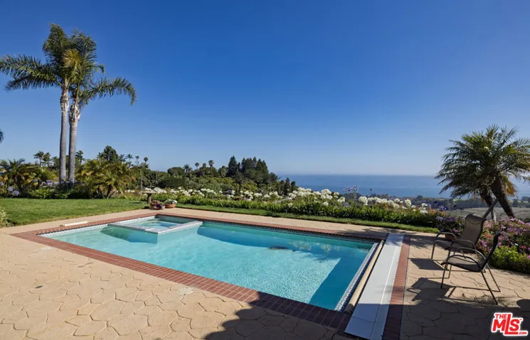Pool with a view
