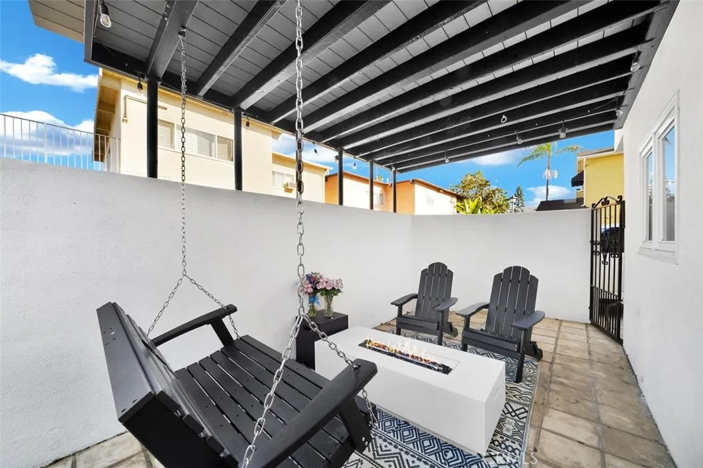 Patio off dining room