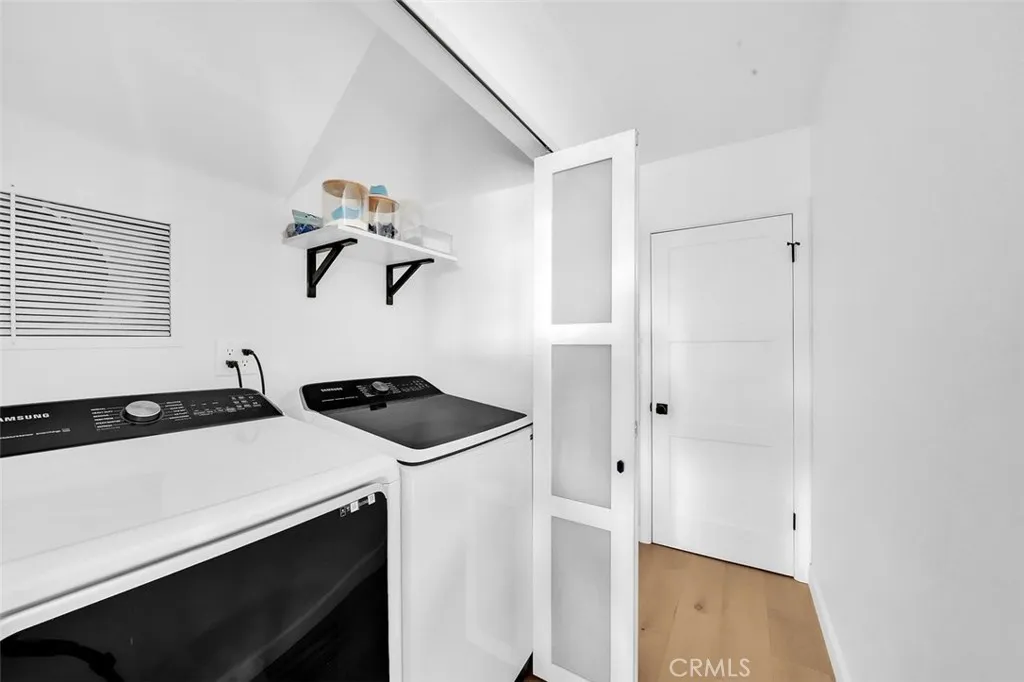 Separate laundry space