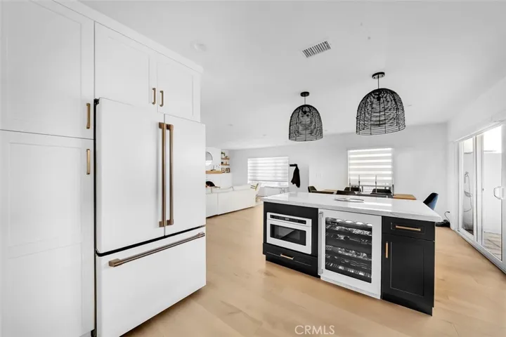 Kitchen looking to dining area