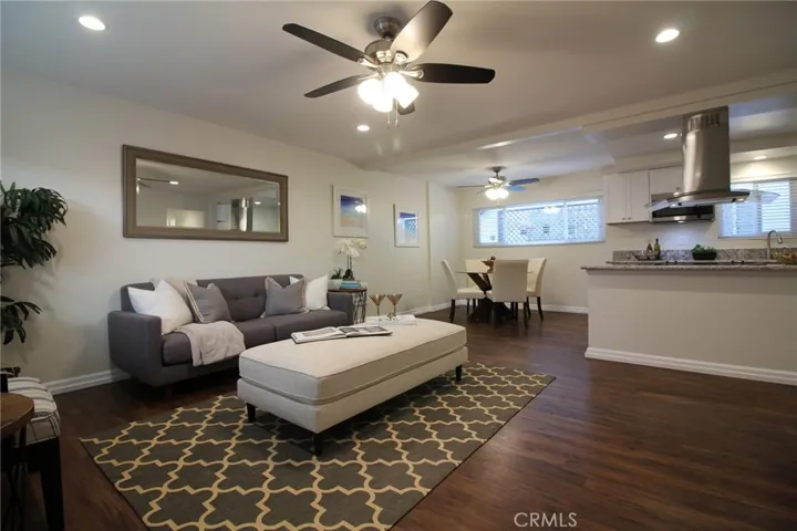 Unit B Living Room