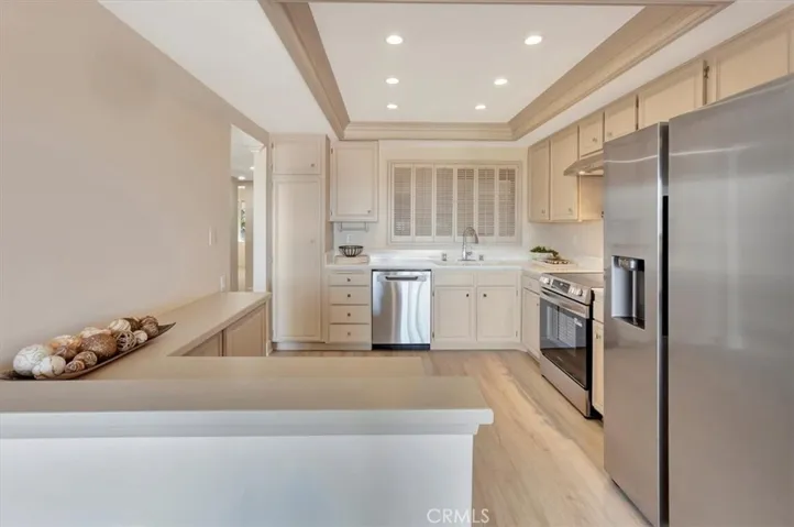 Clean, freshly painted home, recessed lighting, bright!