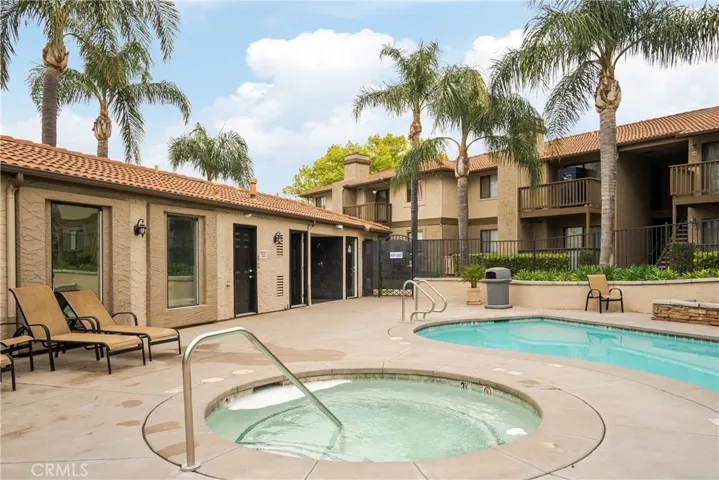 One of the 3 community spas