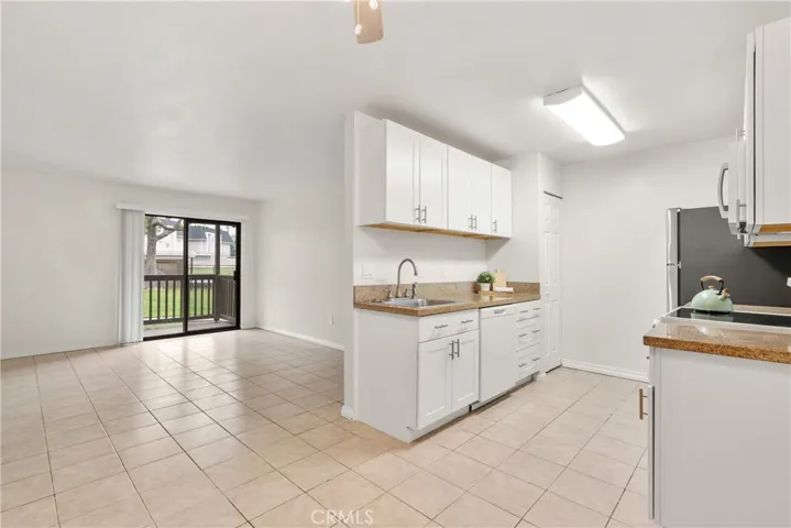 Brand new kitchen cabinets have just been installed