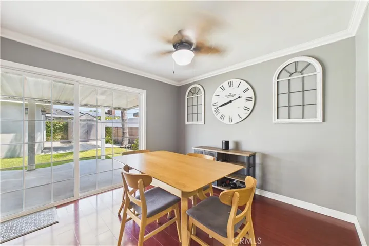 Dining room next to kitchen