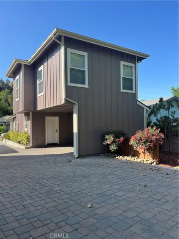view from the rear of the home