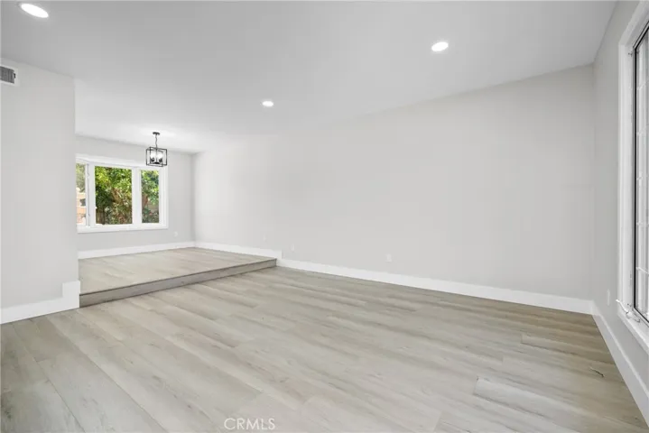 Family room before virtual staging!