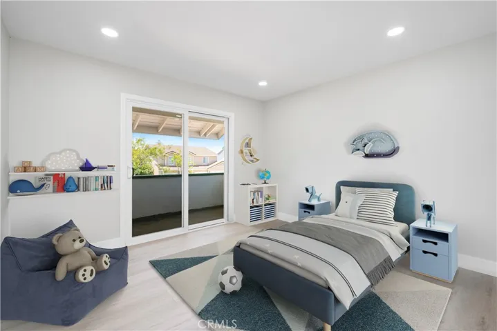 Secondary bedroom virtually staged!