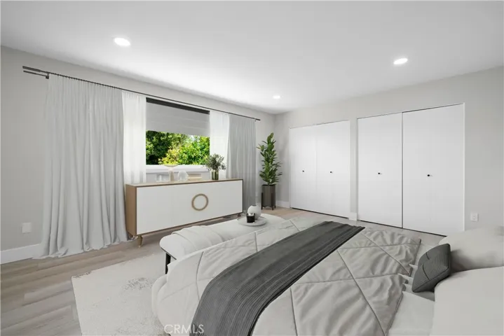 Primary Bedroom Virtually staged!