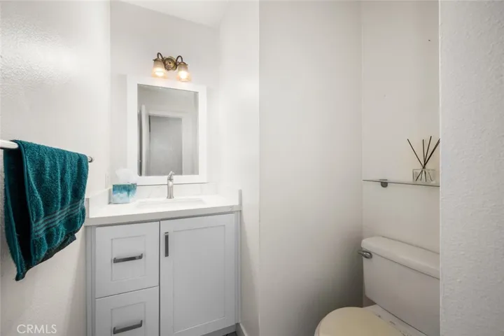 Downstairs half bath.