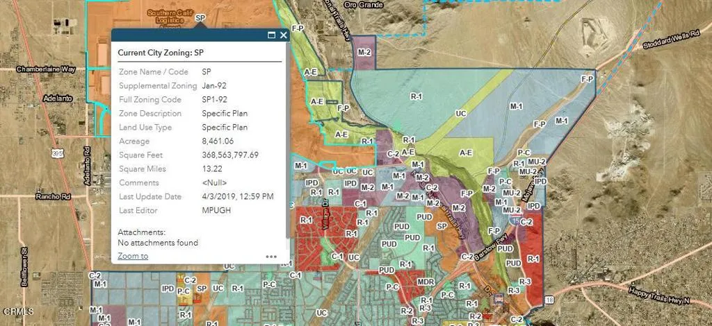 Aerial View Zoning