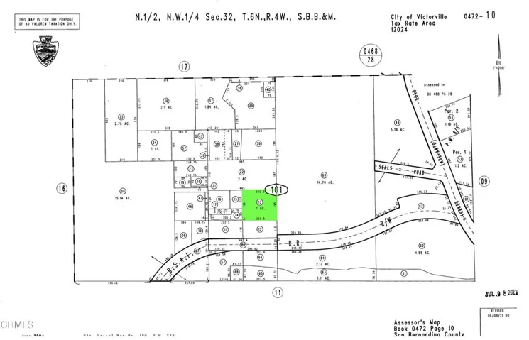 Rancho Road Parcel Map Lot 13