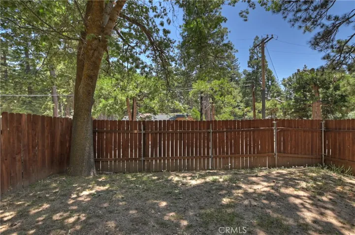Fenced Backyard