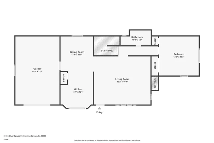 Main Level Floorplan