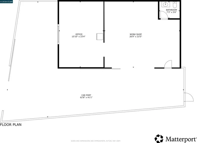 Floor Plan - Garage