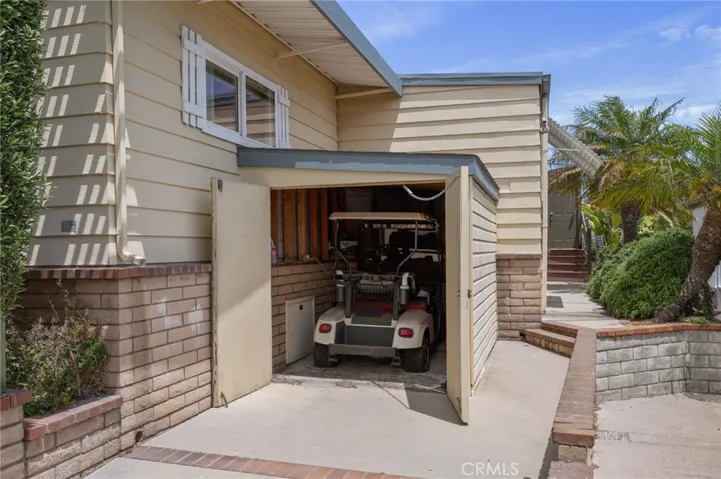 Golf cart garage