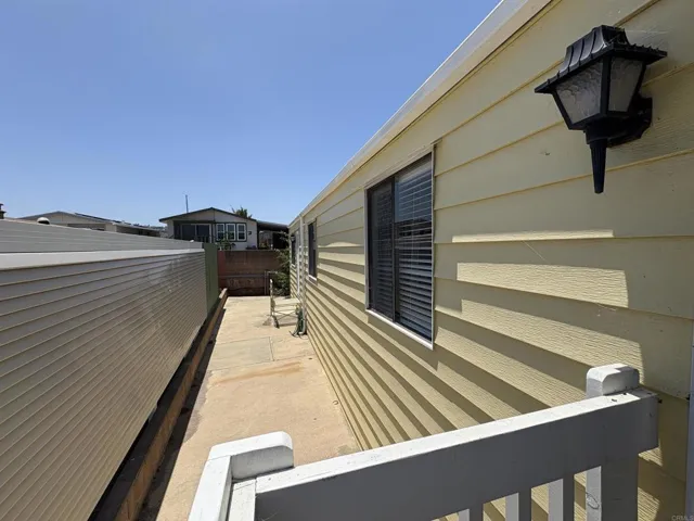 Side area of home