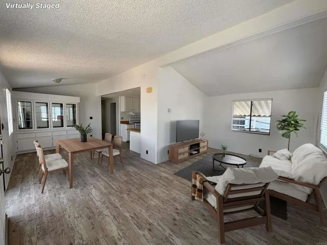 Huge great room with virtual furniture