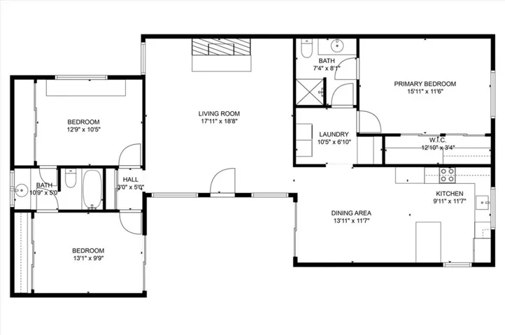 Unit A: OWNERS UNIT Floor plan