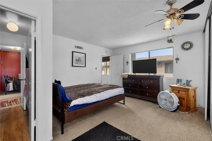 Unit B: Bedroom with bathroom access