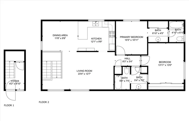 Unit D: Floor plan