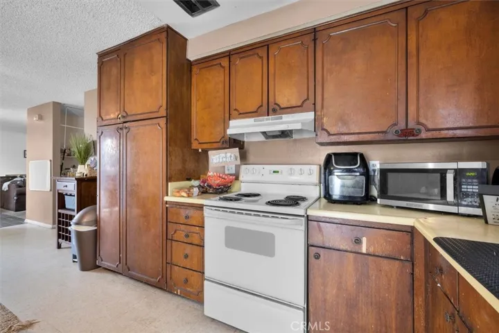 Unit A: Kitchen with a lot of storage space