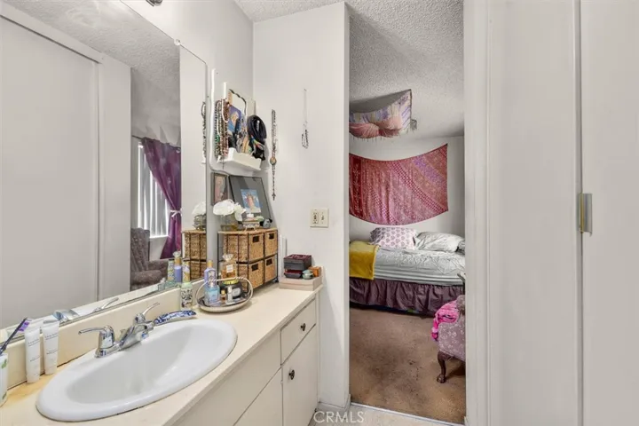 Unit D: Bathroom off of bedroom