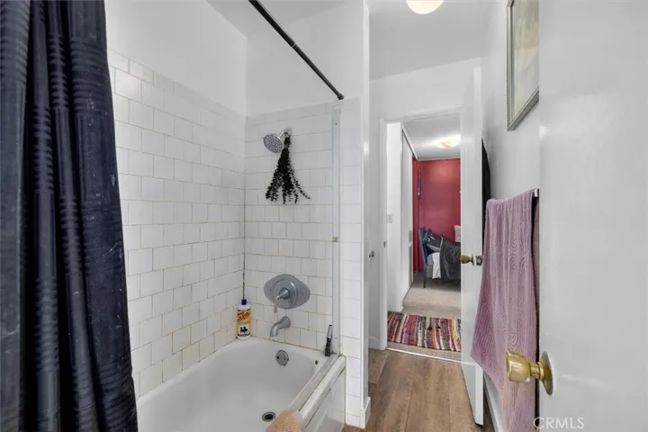 Unit B: Bathroom off of bedroom
