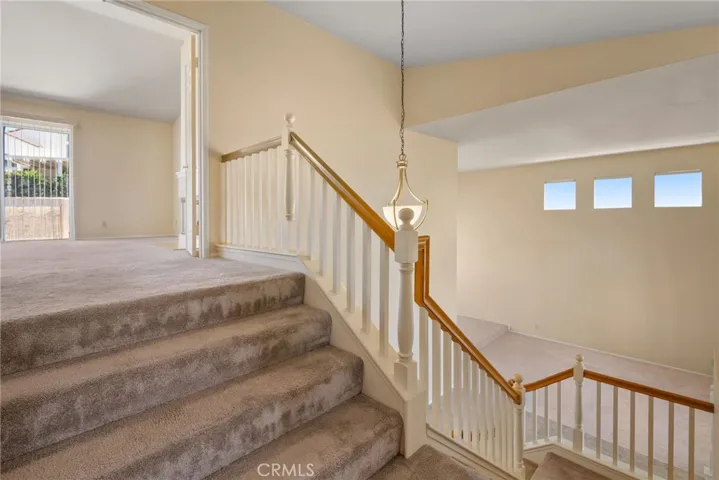 Stairs up to the Master Retreat