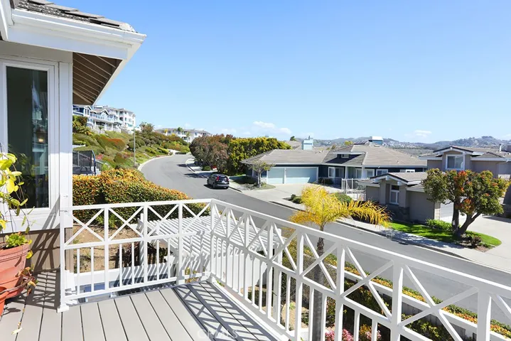 Hill side view from deck
