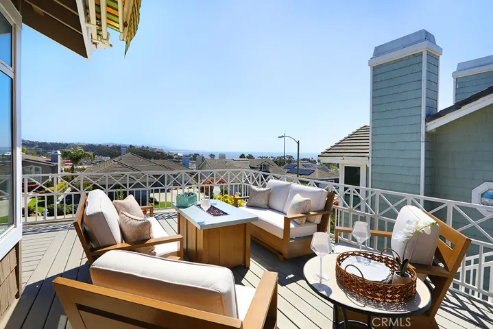 Deck with ocean view
