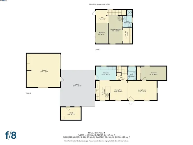 Floorplan House Garage Shed