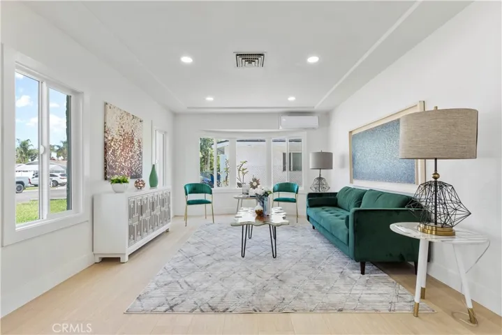 Living room view from entry