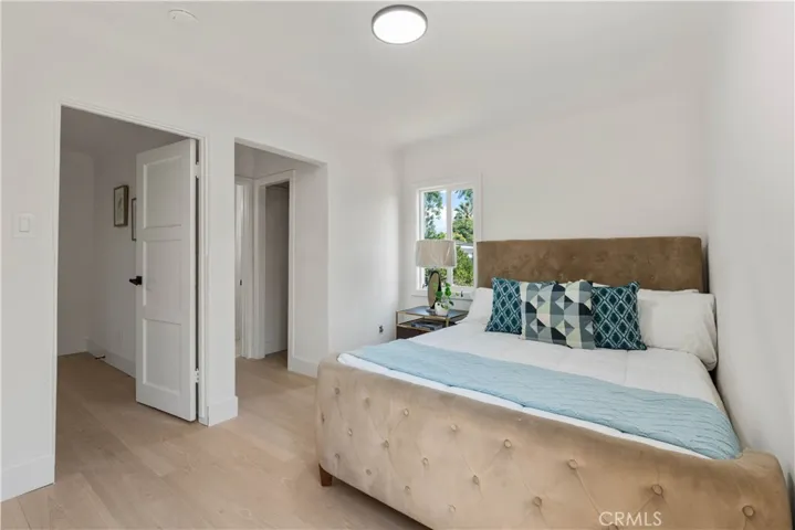 ADU Bedroom looking towards bathroom