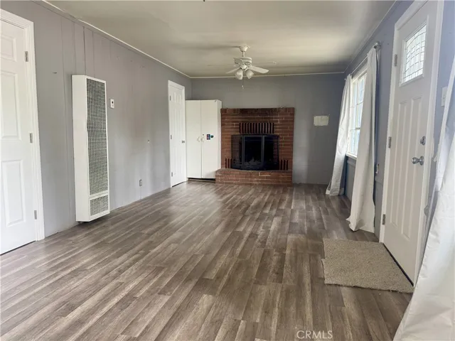 Living room from dining area