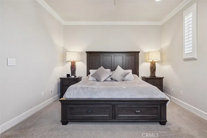 upstairs primary bedroom