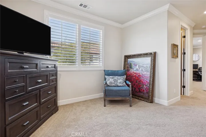 upstairs primary bedroom