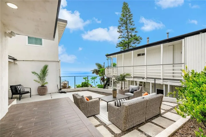 Spacious Side Yard with Ocean View