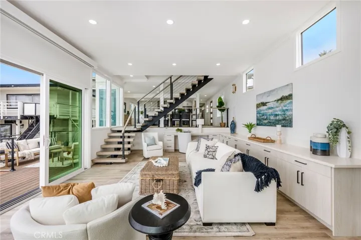 Open Floor plan with plenty of storage and high ceilings