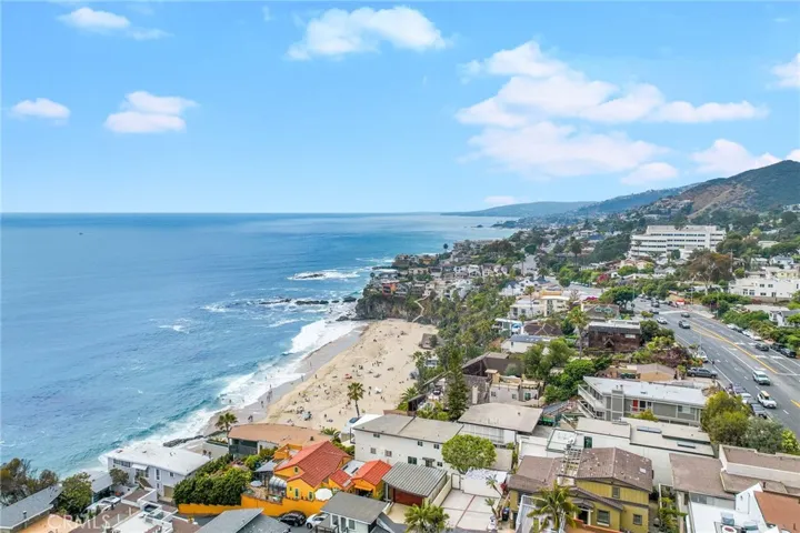 Aerial View of Beach