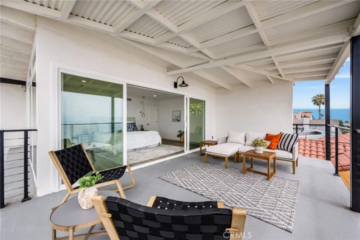 Indoor/Outdoor Living from Master Bedroom