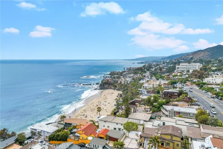 Aerial View of Beach